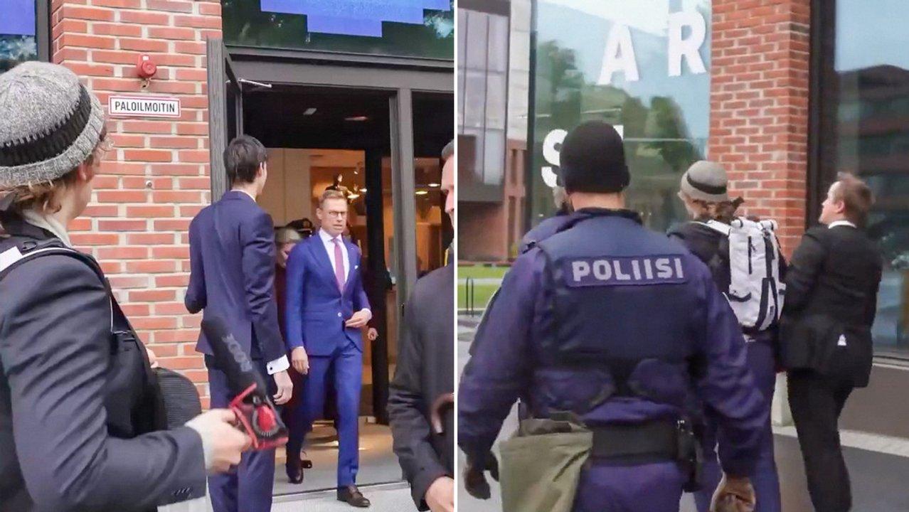 Un periodista fue arrestado en Finlandia despueacutes de una consulta al presidente Stubb