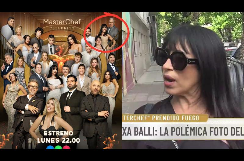 Marixa Balli opinoacute sobre su posicioacuten en la poleacutemica foto grupal de MasterChef Celebrity