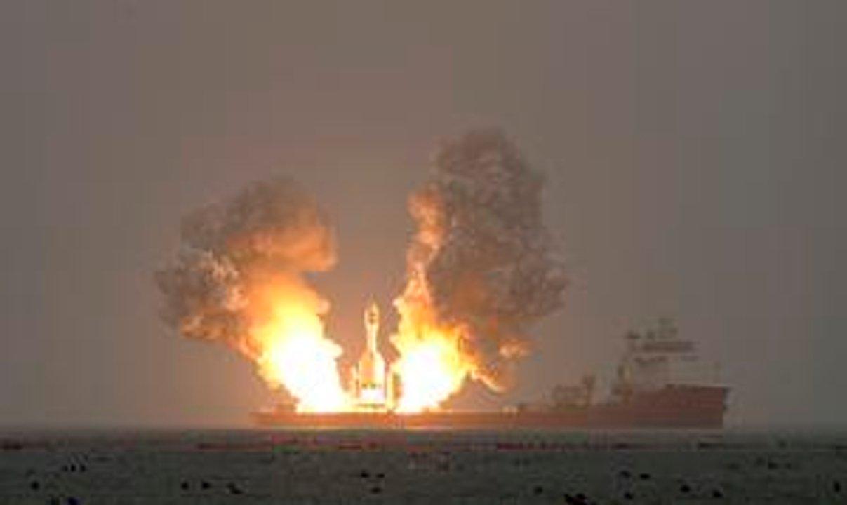 China lanzoacute el cohete Gravity-1 desde el mar