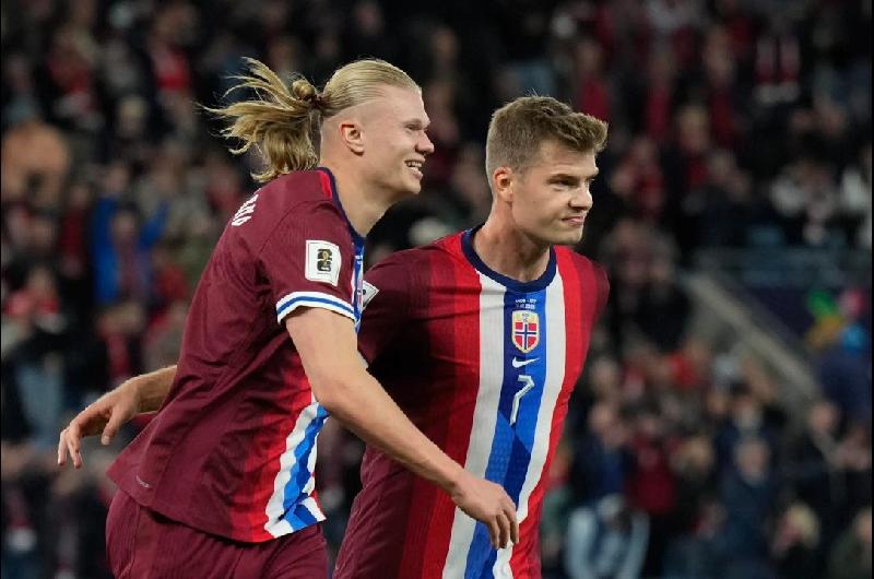 Noruega goleoacute a Israel con un triplete de Erling Haaland y se acerca al Mundial 2026