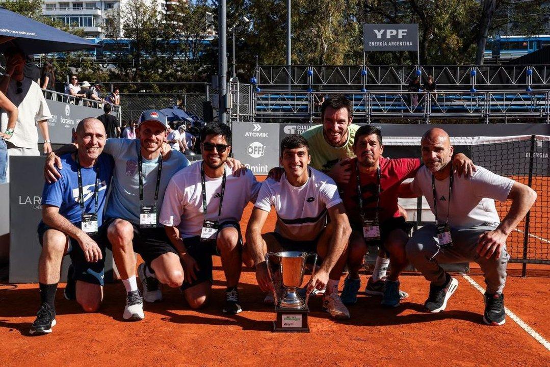 Matiacuteas Stampone- De entrenar a Keylor Navas a ser campeoacuten del Challenger de Buenos Aires con Burruchaga