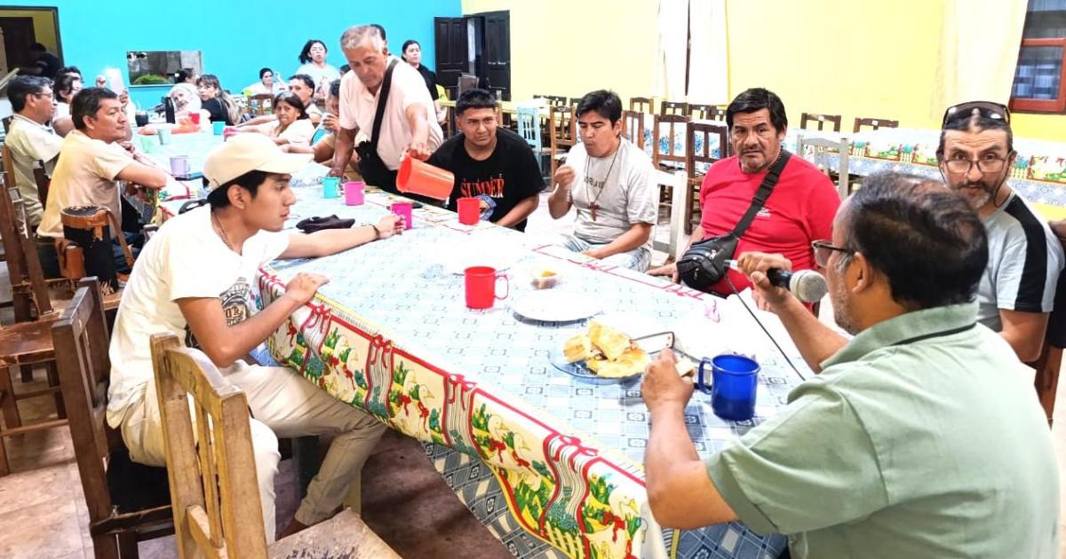 Preparan la peregrinacioacuten de los joacutevenes al santuario de la Virgen del Rosario de Rio Blanco