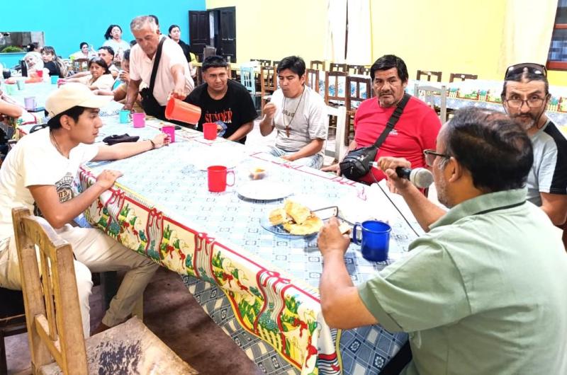 Preparan la peregrinacioacuten de los joacutevenes al santuario de la Virgen del Rosario de Rio Blanco