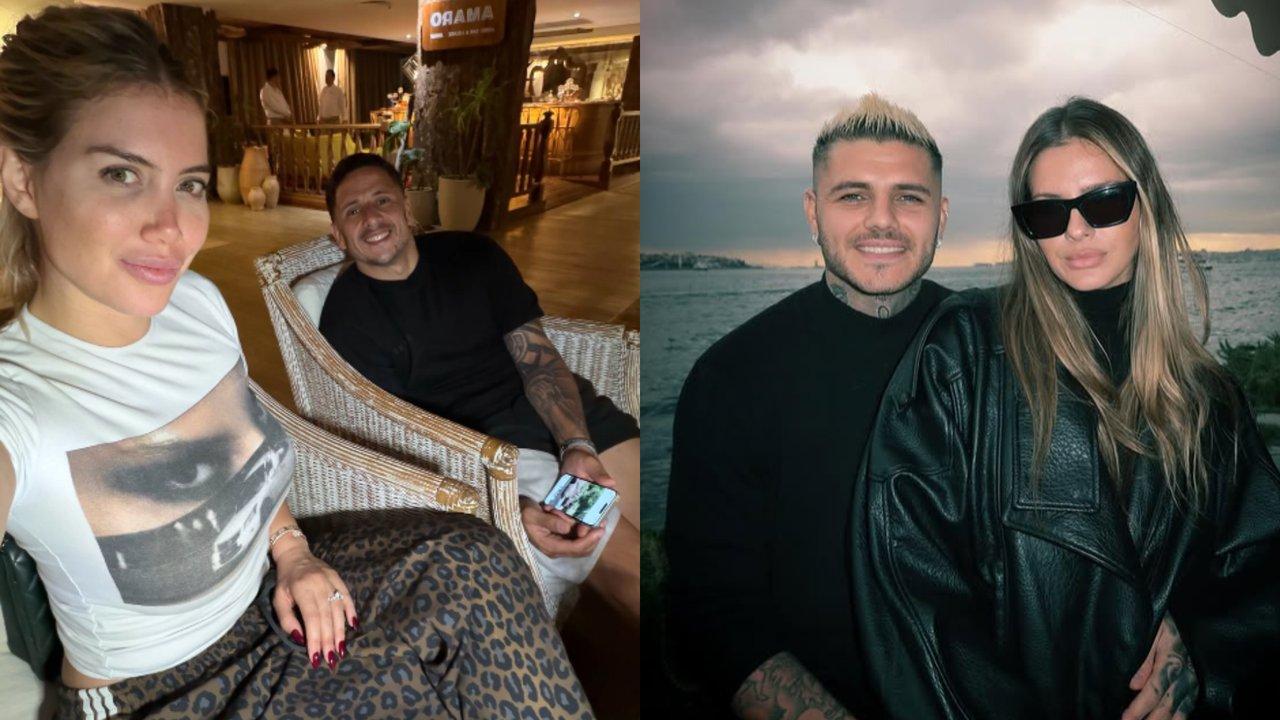 Wanda Nara blanqueoacute con Martiacuten Migueles mientras Mauro Icardi disfruta de Turquiacutea con la China Suaacuterez