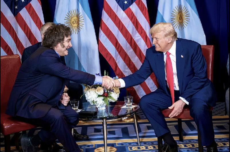 Maacutexima expectativa- Javier Milei se reuacutene con Donald Trump en la Casa Blanca