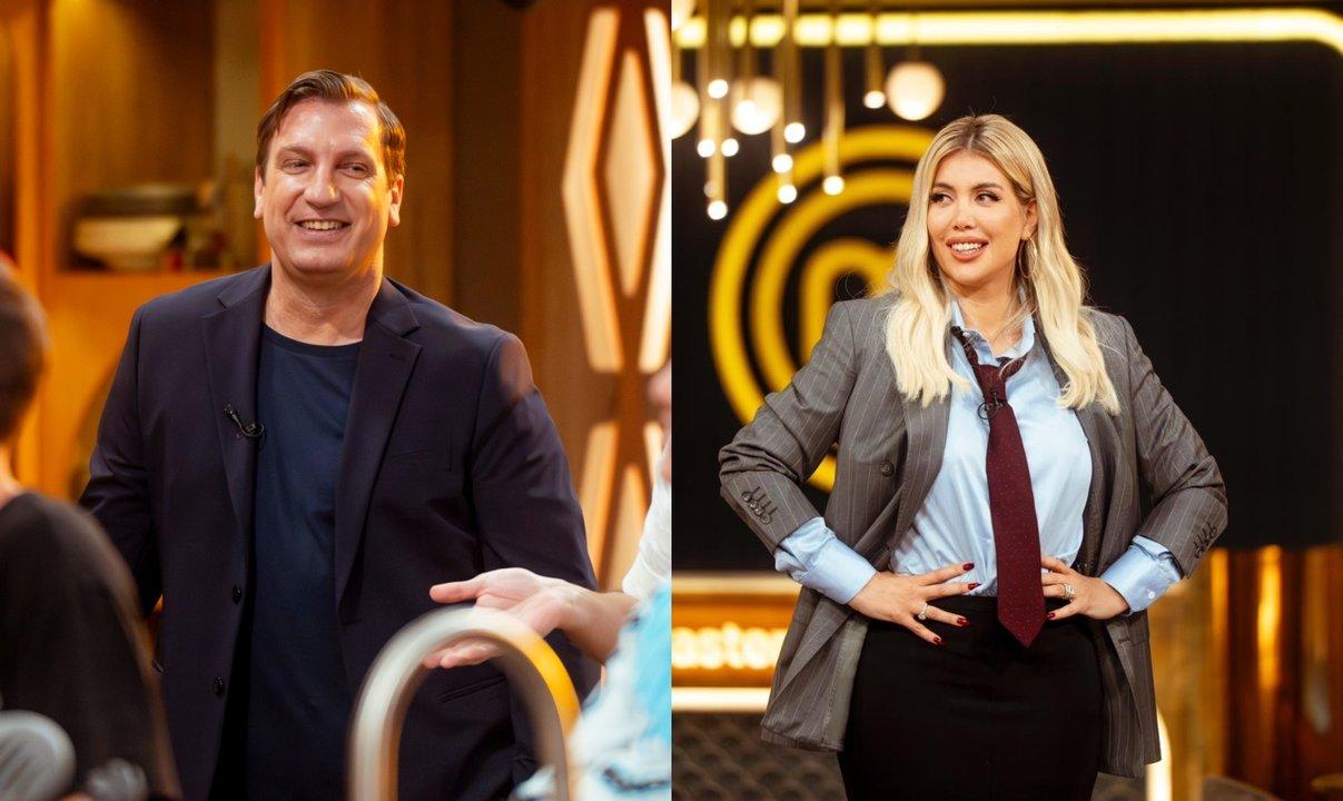 ldquoTodo congeladordquo- Wanda Nara y Maxi Loacutepez se cruzaron por primera vez en Masterchef y tiraron un ldquocarpetazordquo