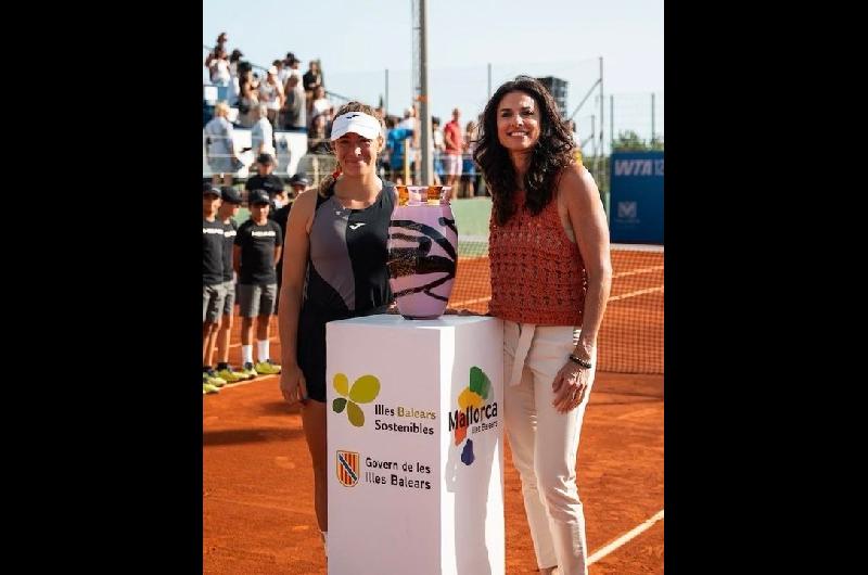 Solana Sierra salioacute campeona en Mallorca y sumoacute su cuarto tiacutetulo del antildeo
