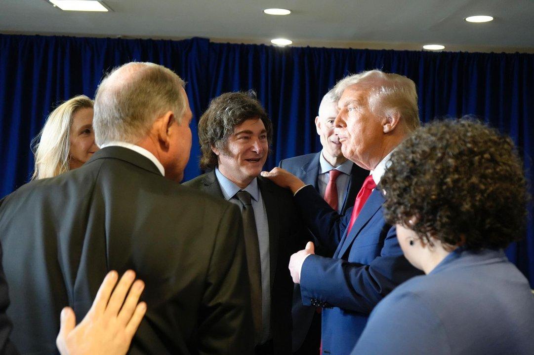 Javier Milei pasoacute la noche en la Blair House y se prepara para la bilateral con Trump en la Casa Blanca