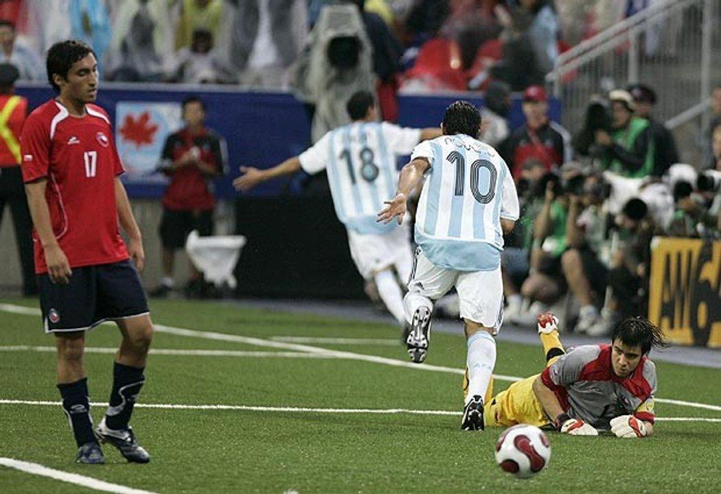 Asiacute le fue a la Seleccioacuten argentina cada vez que jugoacute las semifinales de un Mundial Sub 20
