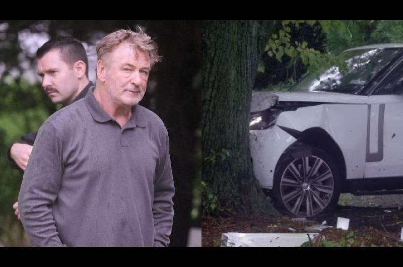 Poleacutemica con Alec Baldwin- chocoacute su Range Rover contra un aacuterbol en Los Hamptons