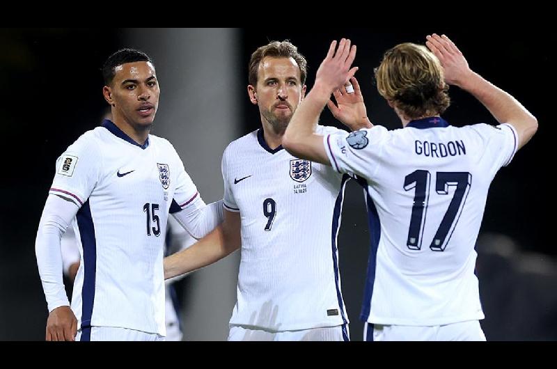 Inglaterra goleoacute y es el primer clasificado de Europa al Mundial 2026