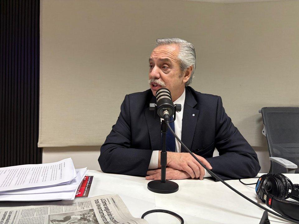 ldquoTodo era una Trump (a)rdquo- el iroacutenico mensaje de Alberto Fernaacutendez tras la reunioacuten de Milei con Donald Trump