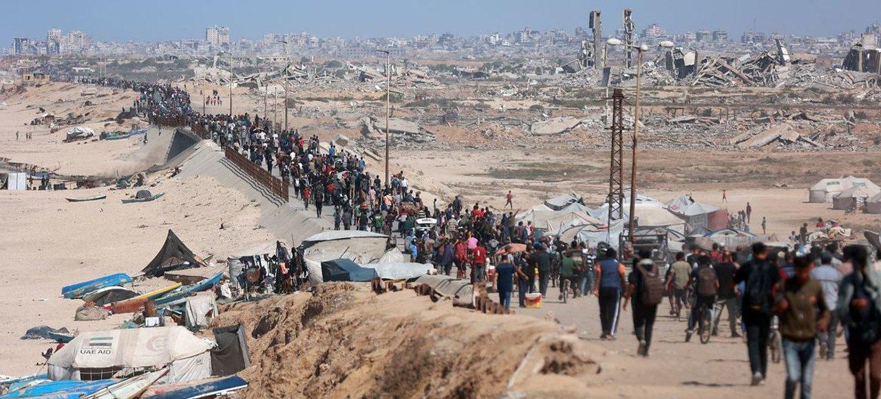 Se necesitan 70000 millones de doacutelares para reconstruir la Franja de Gaza