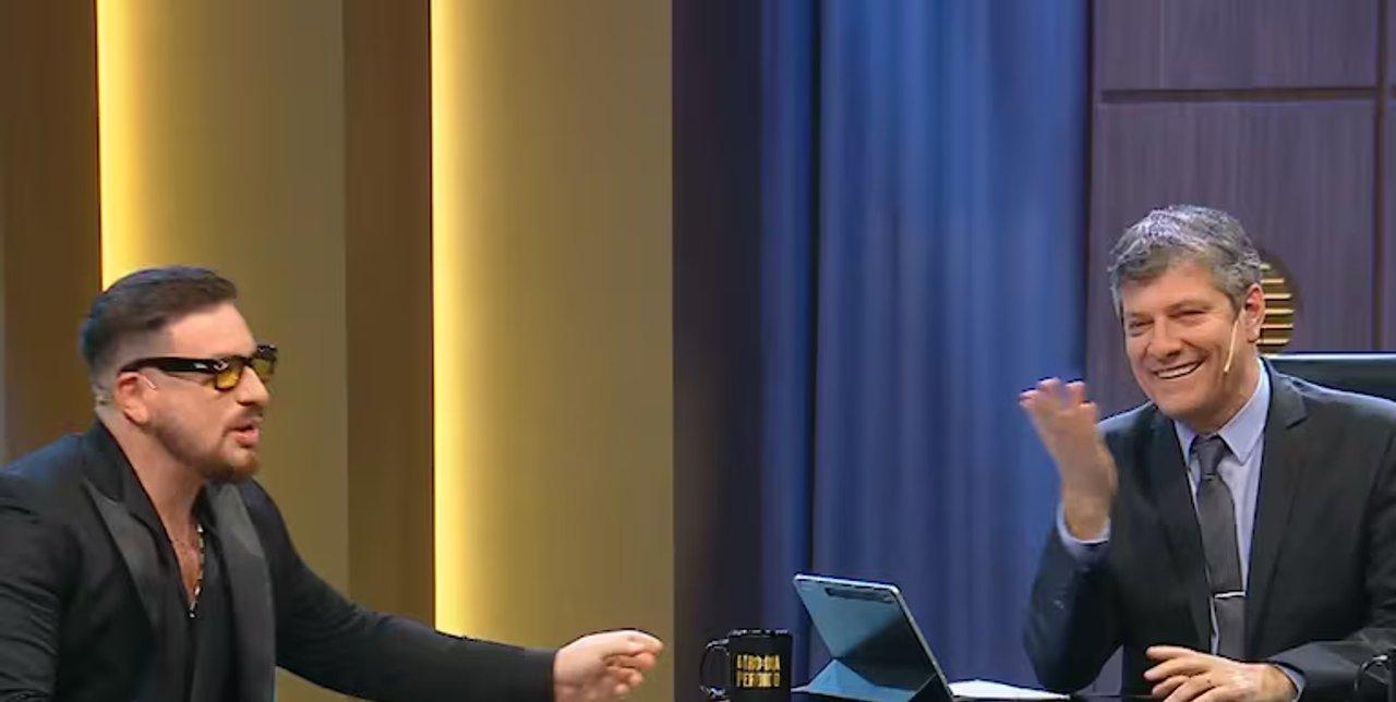 Mario Pergolini enfrentoacute a Fede Bal con una politoacuteloga y terminoacute en un coqueteo en vivo
