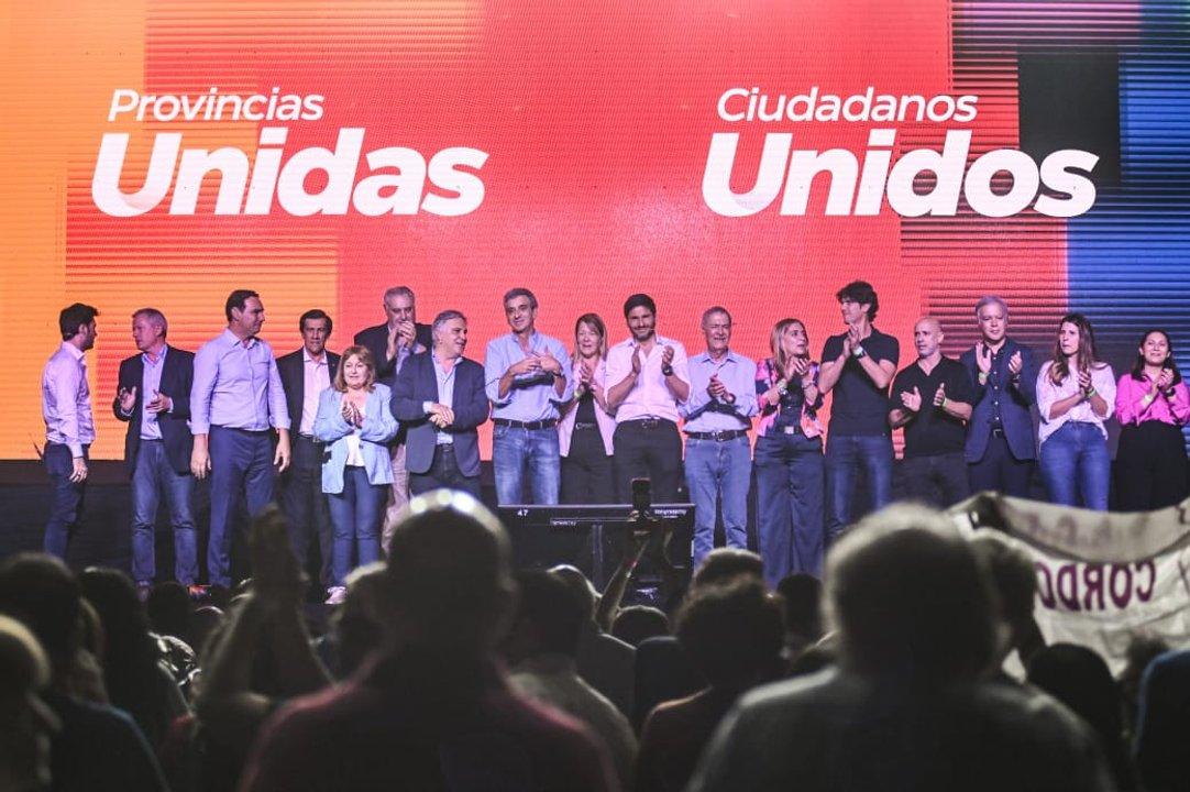 Los gobernadores de Provincias Unidas apoyaron a Lousteau Ocantildea y Randazzo y llamaron a superar la grieta