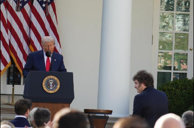 ldquoLa reunioacuten fue ineacutedita e histoacutericardquo dijo Milei sobre su encuentro con Trump