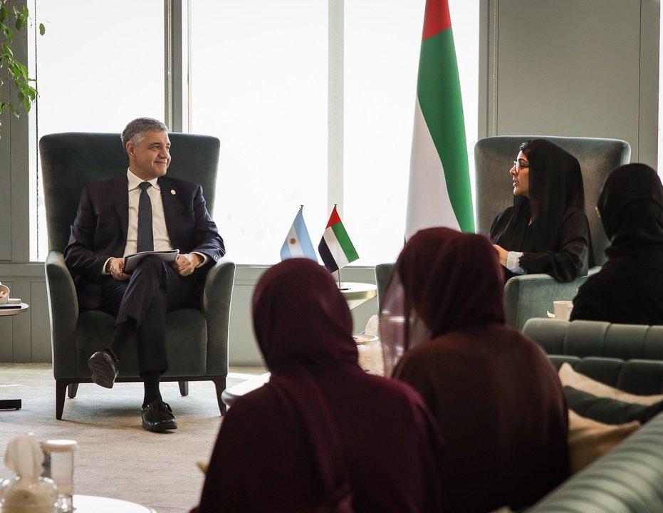 Jorge Macri cerroacute una visita a los Emiratos Aacuterabes Unidos y afirmoacute que la reunioacuten fue ldquomuy positiva