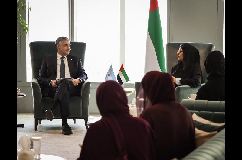 Jorge Macri cerroacute una visita a los Emiratos Aacuterabes Unidos y afirmoacute que la reunioacuten fue ldquomuy positiva