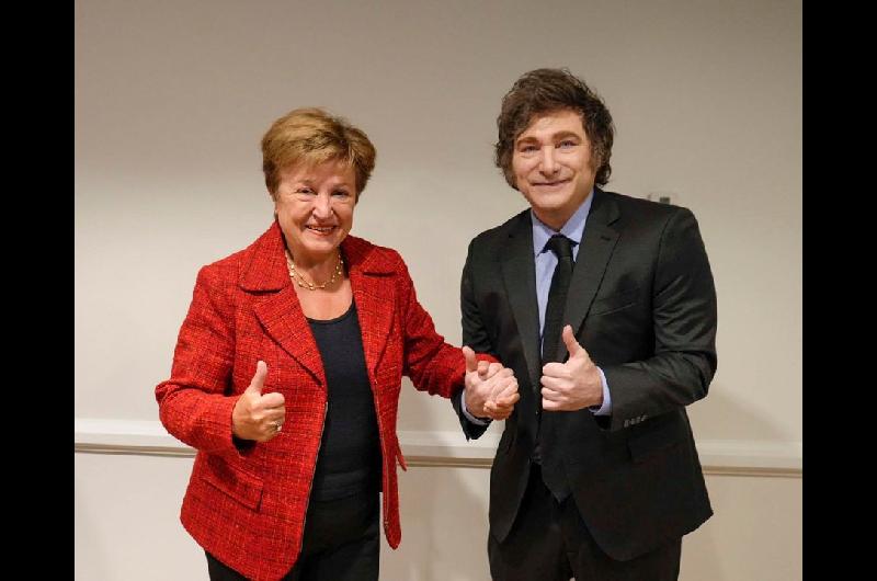 ldquoEs bueno sostener al paiacutes- Georgieva aseguroacute que el FMI y EEUU coordinan el apoyo financiero a Argentina
