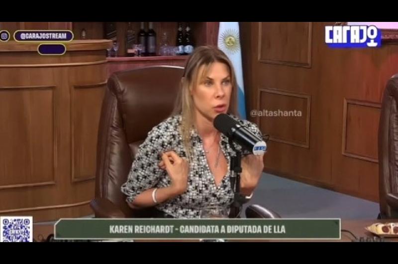 Karen Reichardt- ldquoAntes de traicionar a Javier me corto un brazordquo