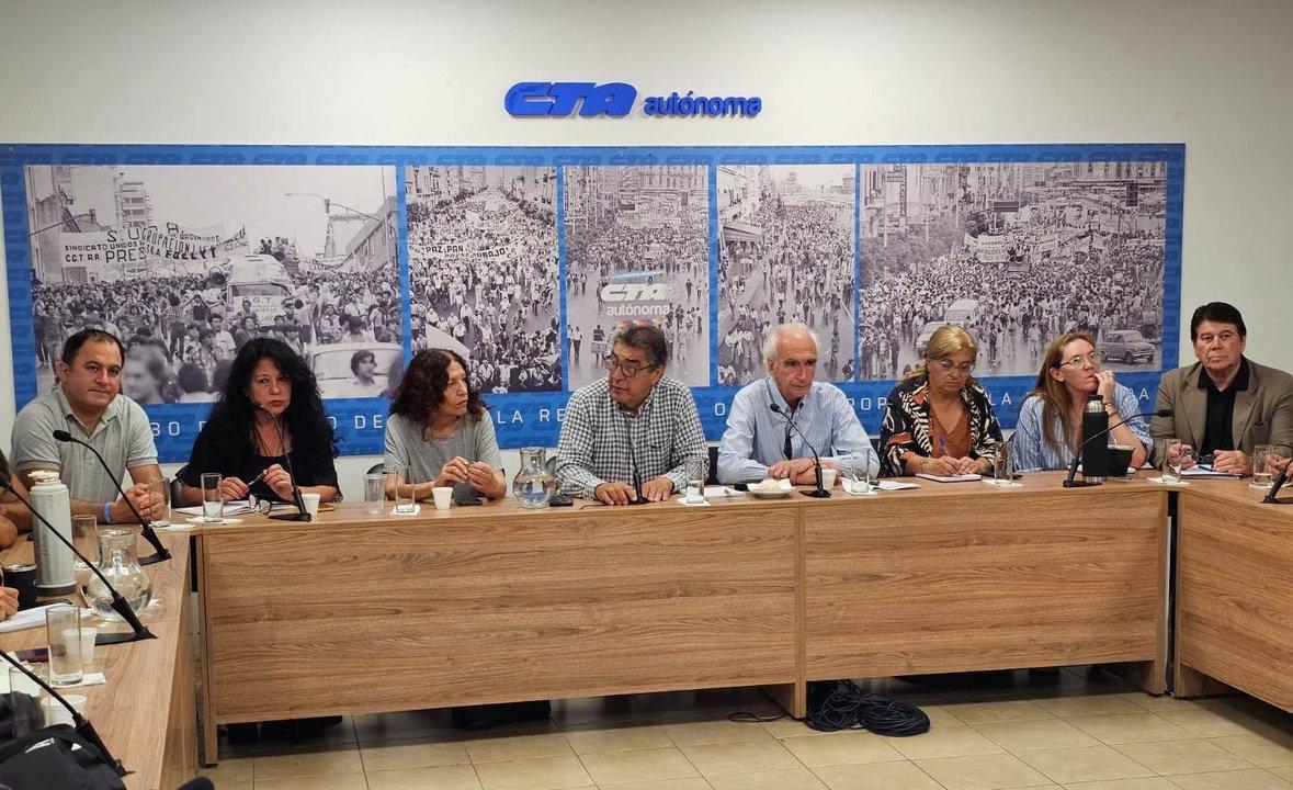 ldquoTrump o Patriardquo- la CTA Autoacutenoma llamoacute a votar contra Milei y los gobernadores ldquocoacutemplicesrdquo