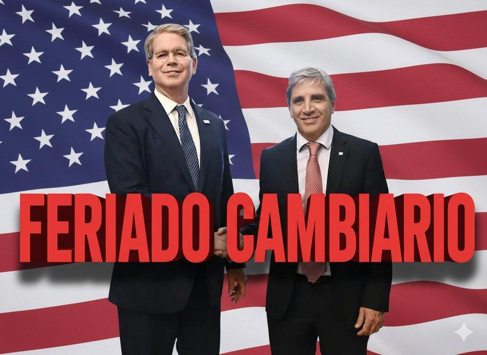 Scott Bessent no podraacute ayudar a la Argentina tras las elecciones porque habraacute un feriado bancario y cambiario