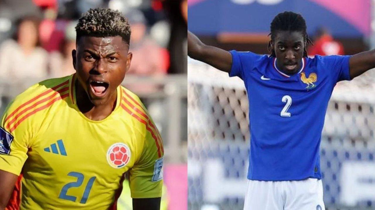 Colombia y Francia se enfrentan por el tercer puesto en el Mundial Sub 20