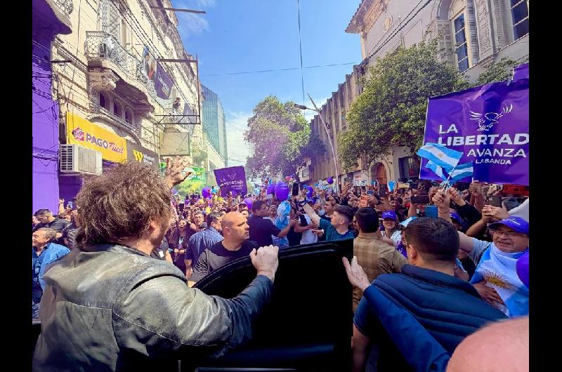 Javier Milei aludioacute a Cristina Kirchner y desatoacute el grito de tobillera en Santiago del Estero