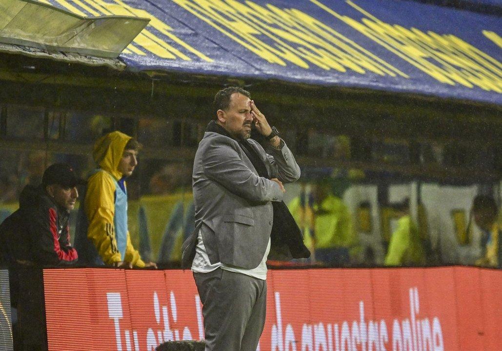 Cristian Fabbiani dejoacute de ser el teacutecnico de Newellrsquos