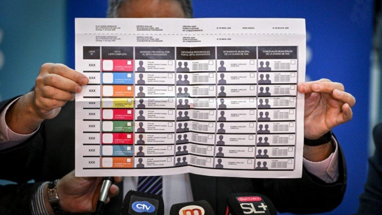 La DINE pidioacute a los electores que votan senadores completar las dos categoriacuteas de la BUP