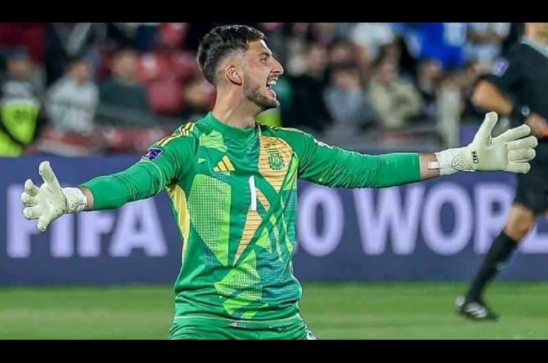 Santino Barbi- de entrenar en el barro a ser el mejor arquero del Mundial Sub-20