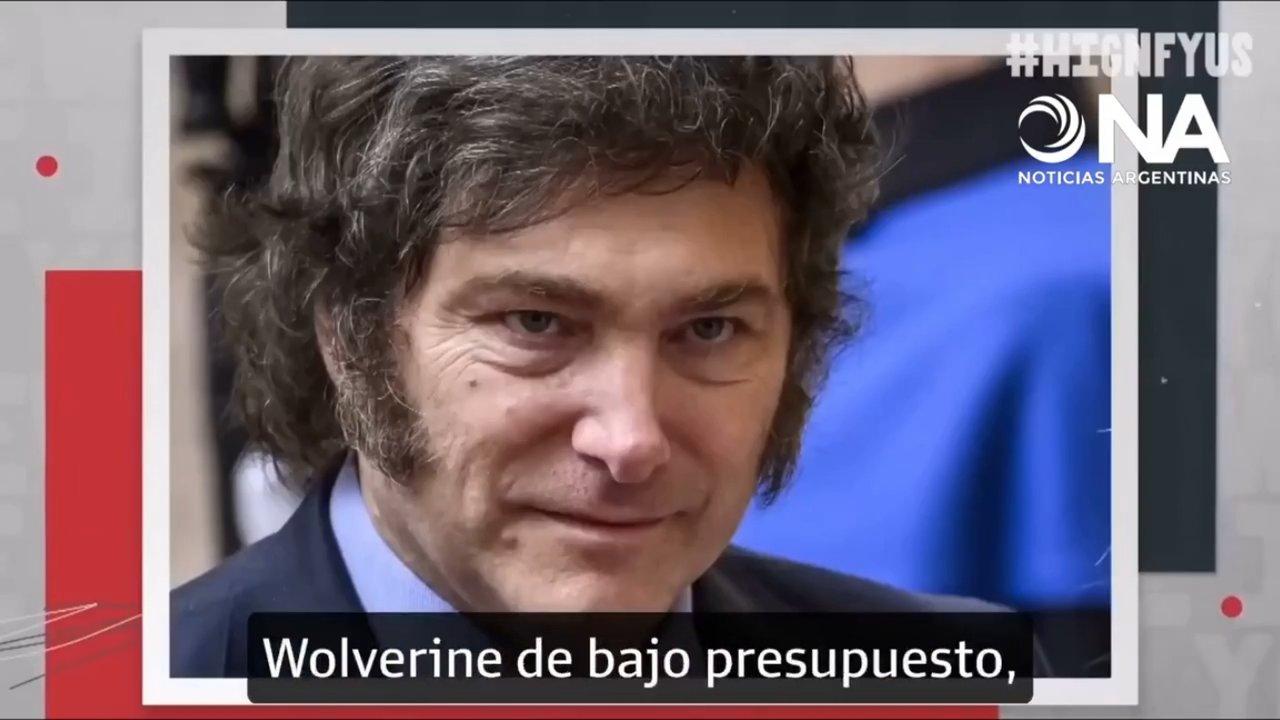 Un Wolverine de bajo presupuesto- burla de CNN a Milei por el swap de Trump y su show en el Movistar Arena