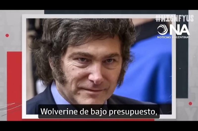 Un Wolverine de bajo presupuesto- burla de CNN a Milei por el swap de Trump y su show en el Movistar Arena