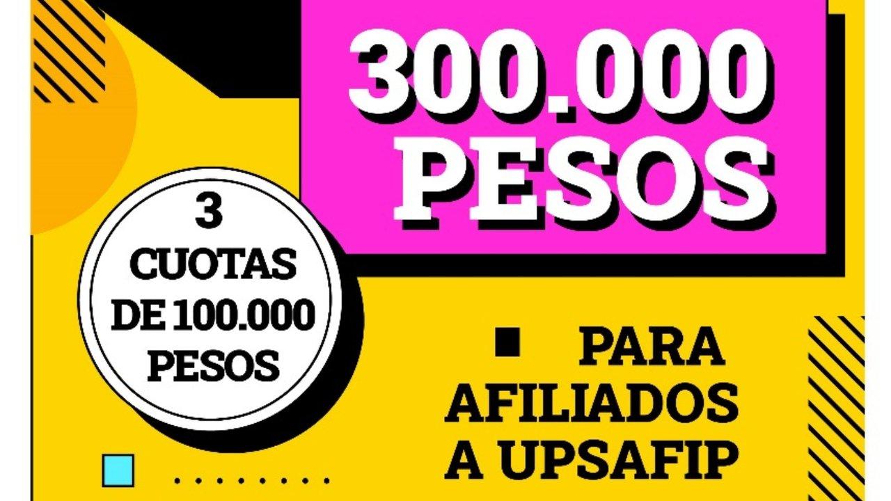 Filas de trabajadores en un gremio de ARCA para pedir un bono porque no llegan a fin de mes