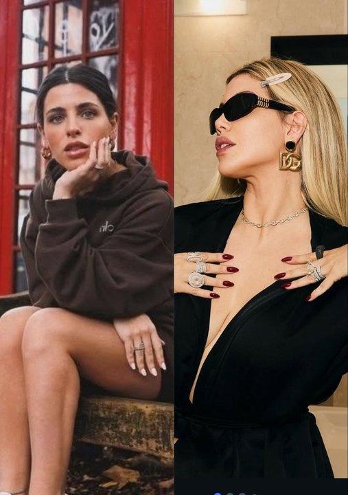 Guerra entre Wanda Nara y Valentina Cervantes por supuestos coqueteos hacia Enzo Fernaacutendez