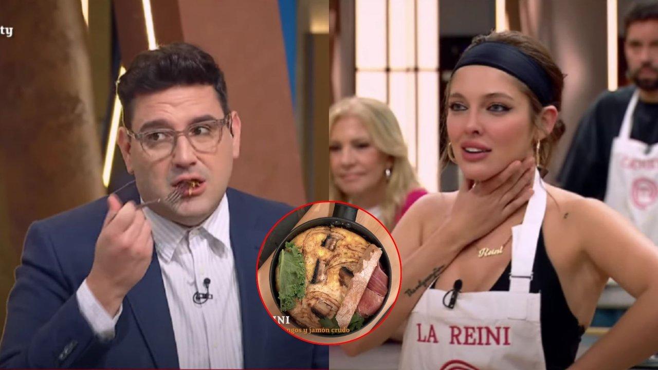 MasterChef Celebrity- Sofiacutea Gonet culpoacute a Damiaacuten Betular por el resultado de su plato