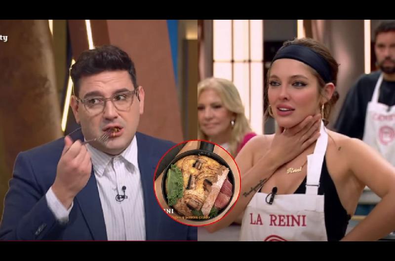 MasterChef Celebrity- Sofiacutea Gonet culpoacute a Damiaacuten Betular por el resultado de su plato