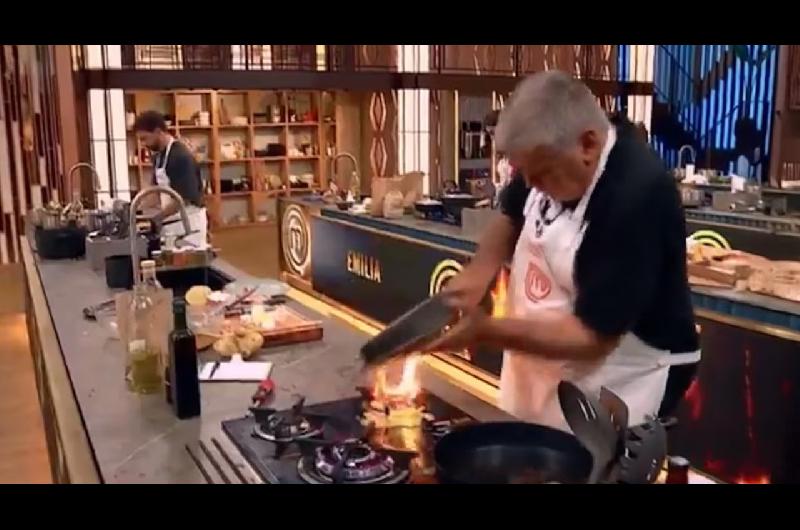 Luis Ventura sufrioacute un accidente durante las grabaciones de MasterChef Celebrity