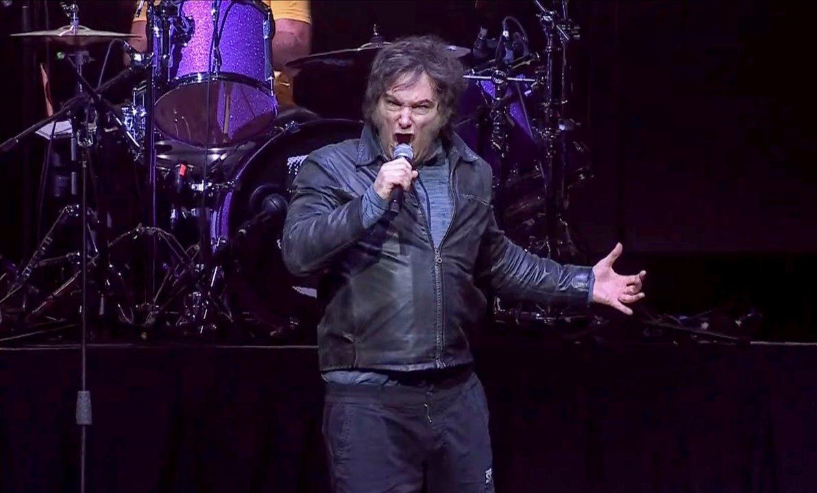 Javier Milei sobre su recital- ldquoSonamos tan bien que creyeron que teniacuteamos una banda profesionalrdquo