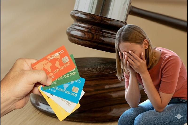 Debiacutea 800000 no pudo pagar la tarjeta de creacutedito ignoroacute al banco y la jueza la condenoacute a pagar una fortuna