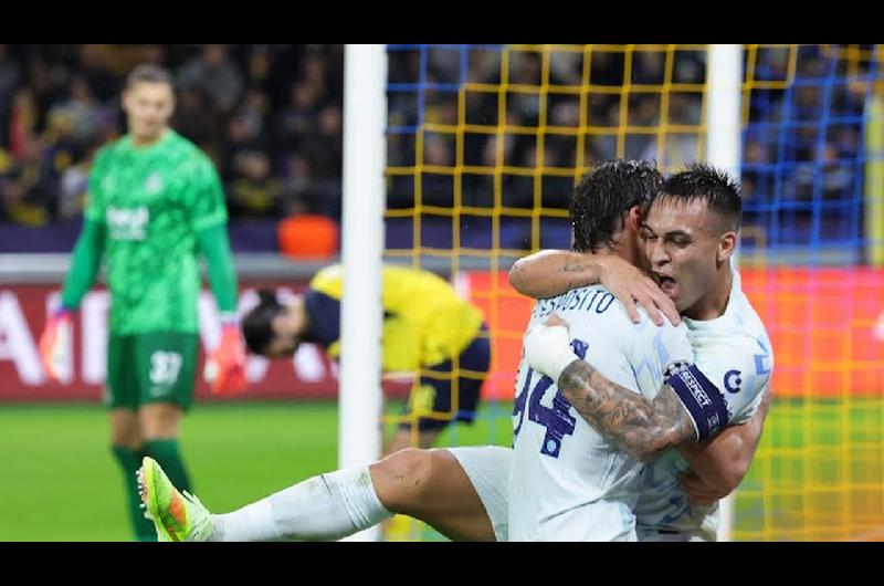 Asiacute marcoacute Lautaro Martiacutenez el segundo del Inter 