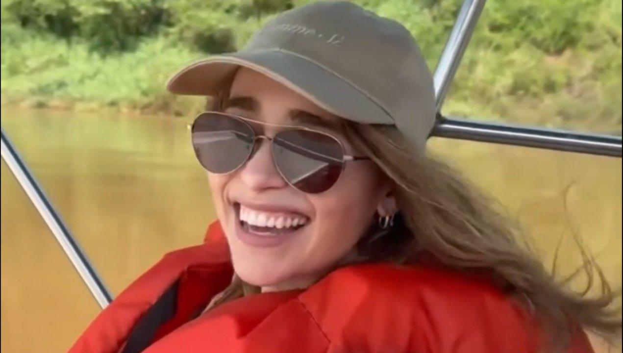 Emilia Clarke madre de dragones paseoacute por Argentina- ldquoVacaciones para documentarrdquo