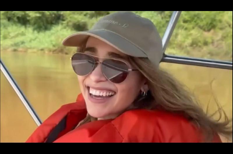 Emilia Clarke madre de dragones paseoacute por Argentina- ldquoVacaciones para documentarrdquo