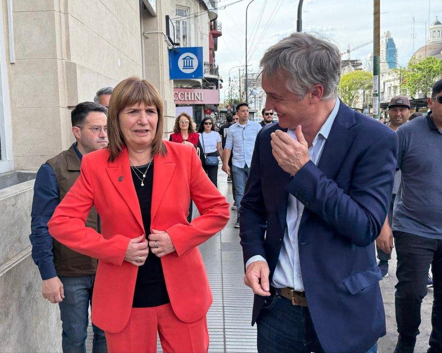 Patricia Bullrich se mostroacute con De Andreis tras el llamativo mensaje de Macri