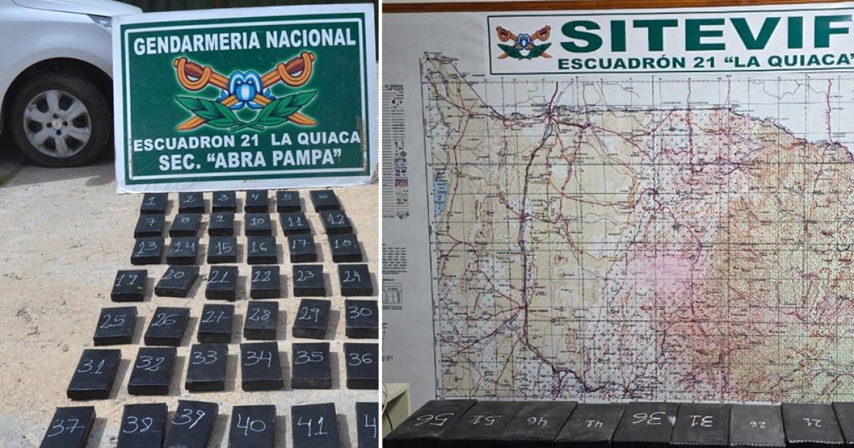 Prisioacuten preventiva para dos parejas por transportar maacutes de 230 kilos de cocaiacutena