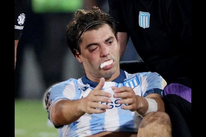 Preocupacioacuten en Racing por la lesioacuten de Santiago Sosa