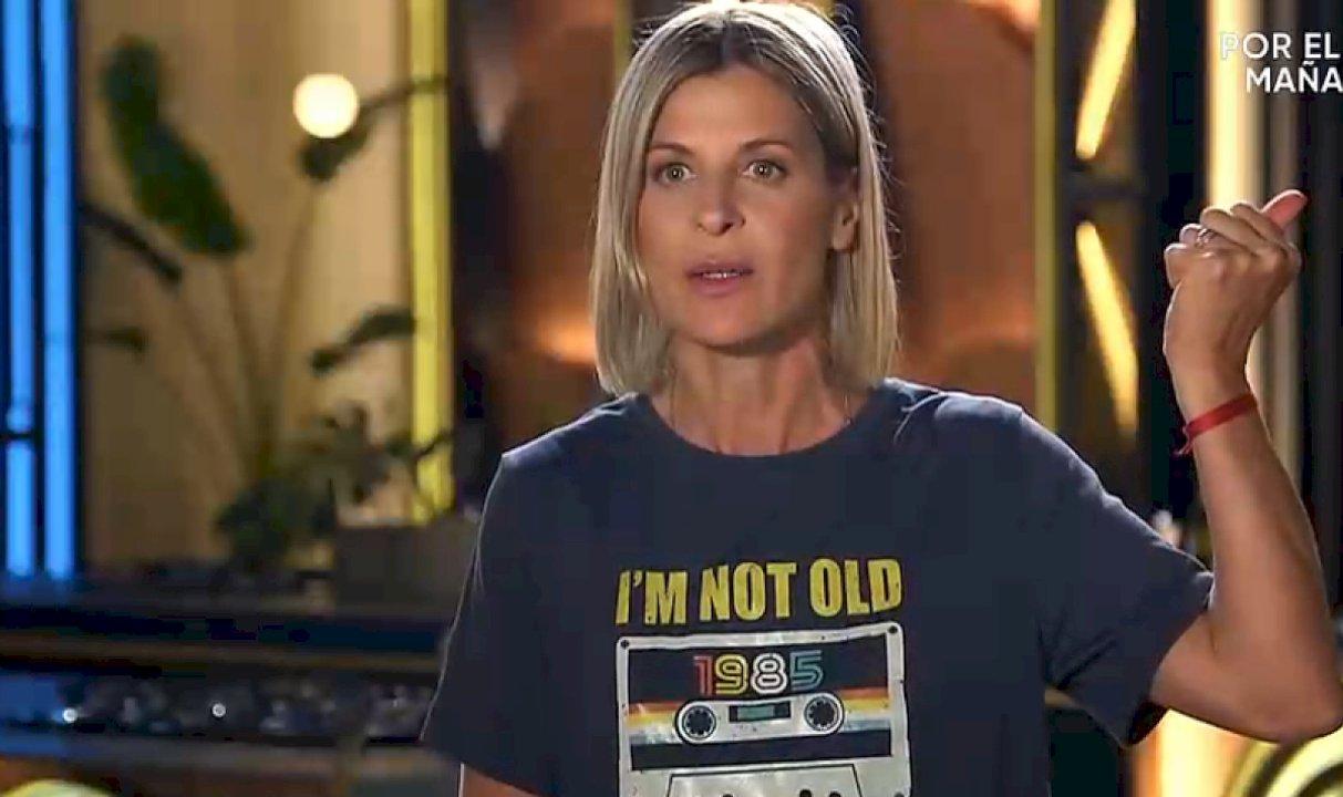 MasterChef Celebrity- Eugenia Tobal y Andy Chango se enfrentaron en medio de un desafiacuteo