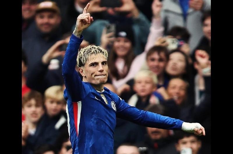 Asiacute fue el primer gol de Alejandro Garnacho con la camiseta del Chelsea