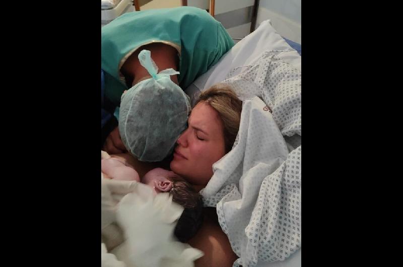 ldquoEl amor de nuestras vidasrdquo Eva Bargiela y Gian Luca Simeone tuvieron a su primer hijo