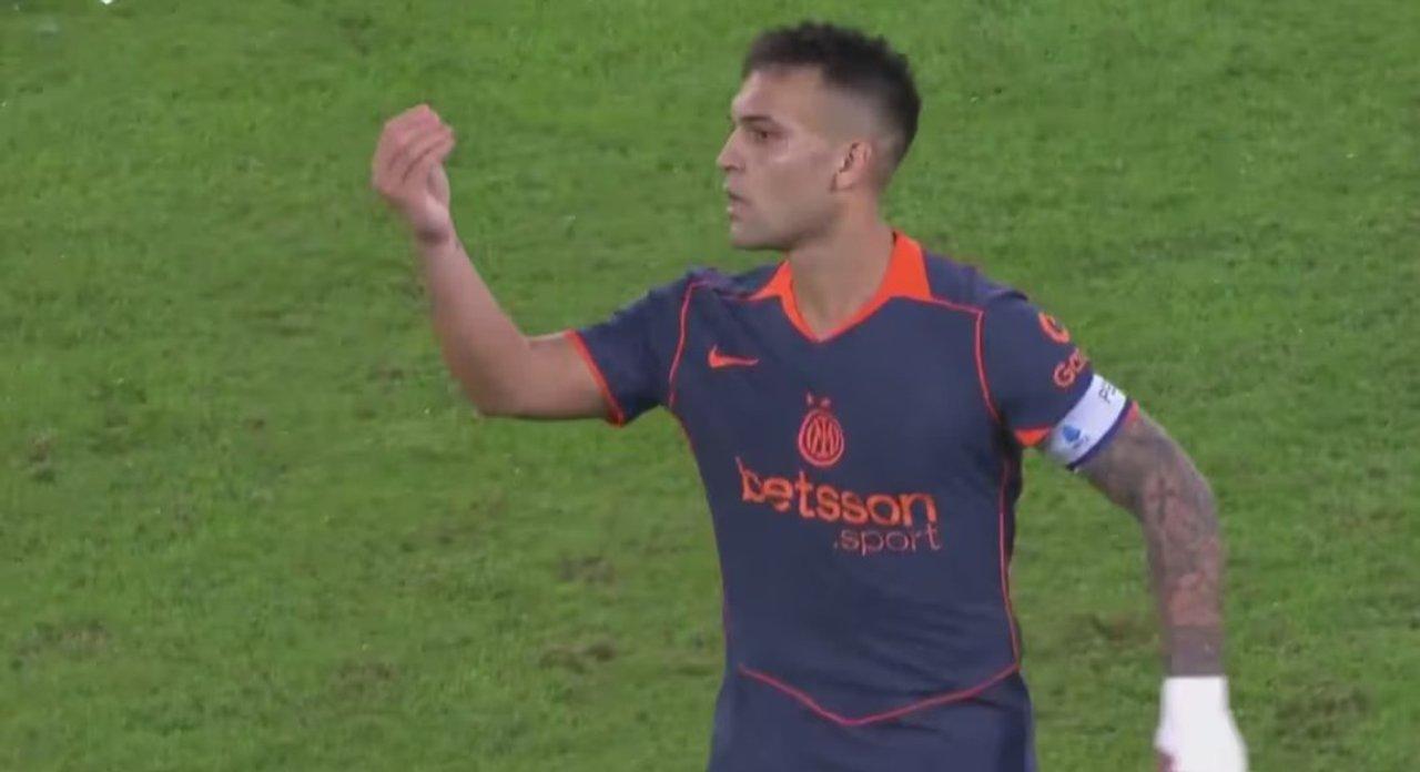 Tensioacuten en la Serie A- fuerte cruce entre Lautaro Martiacutenez y Antonio Conte en el Napoli-Inter